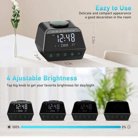 Multi functional alarm clock - Picture 10 of 10